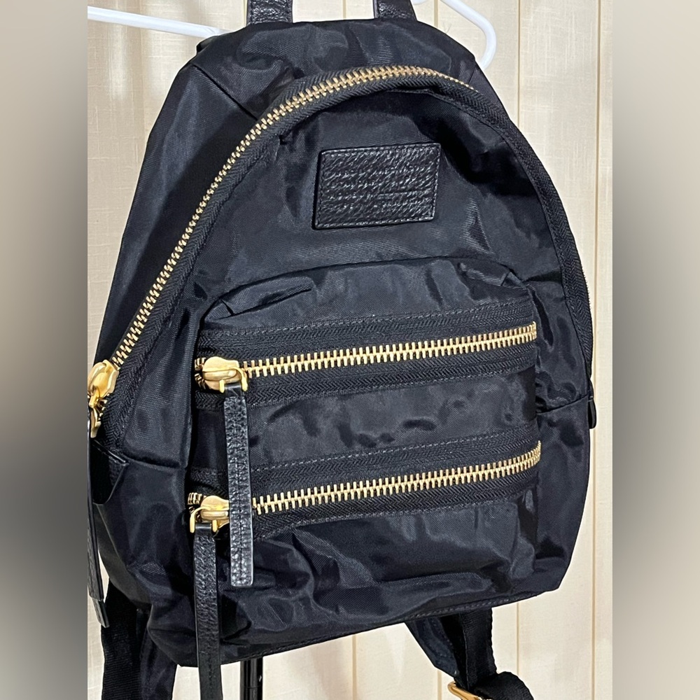 Marc by Marc Jacobs Domo Arigato Mini Packrat Nylon Black Backpack NWOT! - Picture 5 of 17